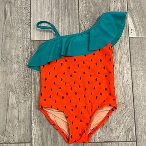 Crewcuts watermelon swimsuit 2T